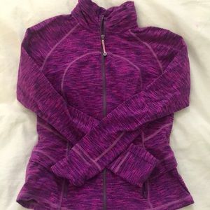 Lululemon Tweed Purple Jacket